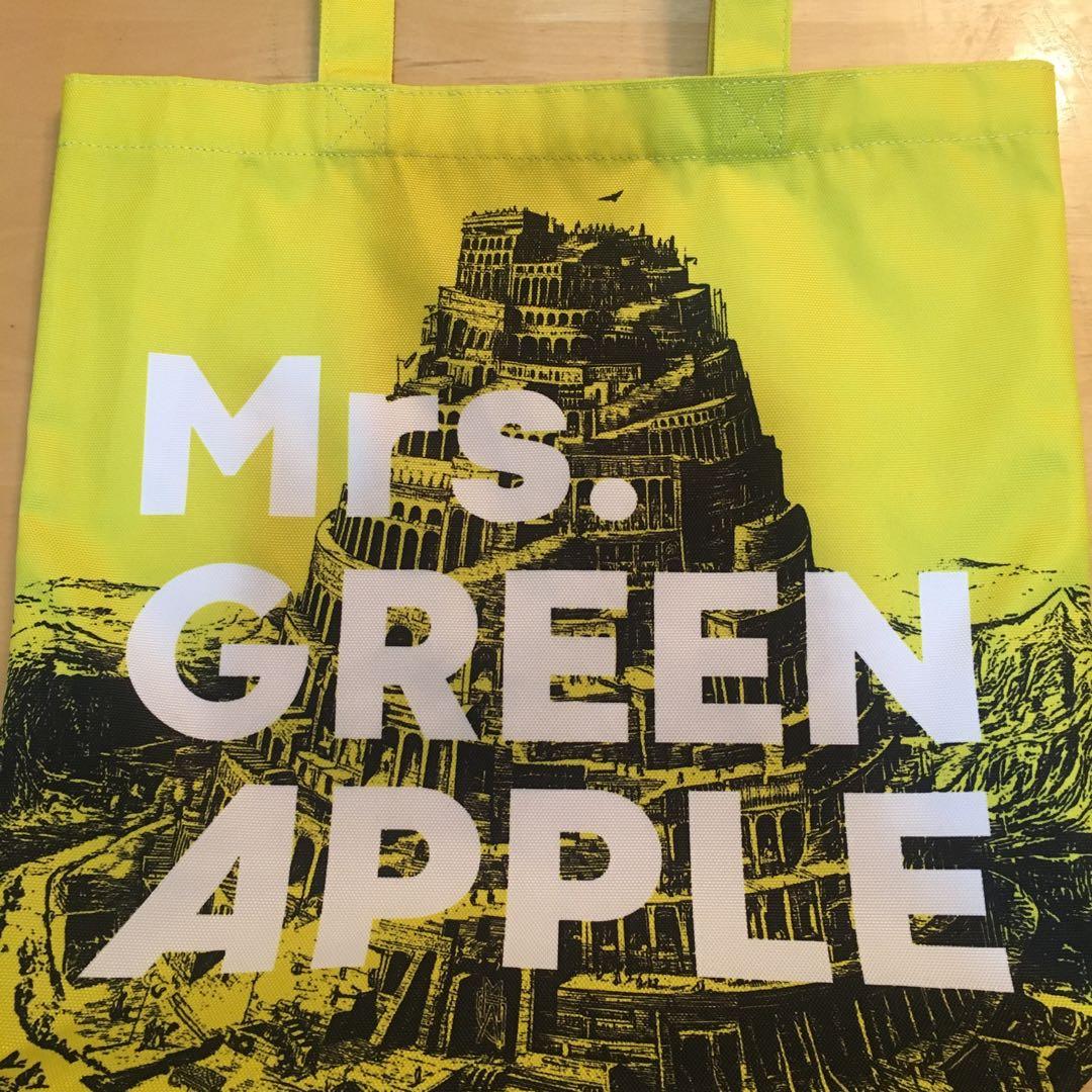 Mrs. GREEN APPLE バベルの塔トートバッグとペンライトセット等