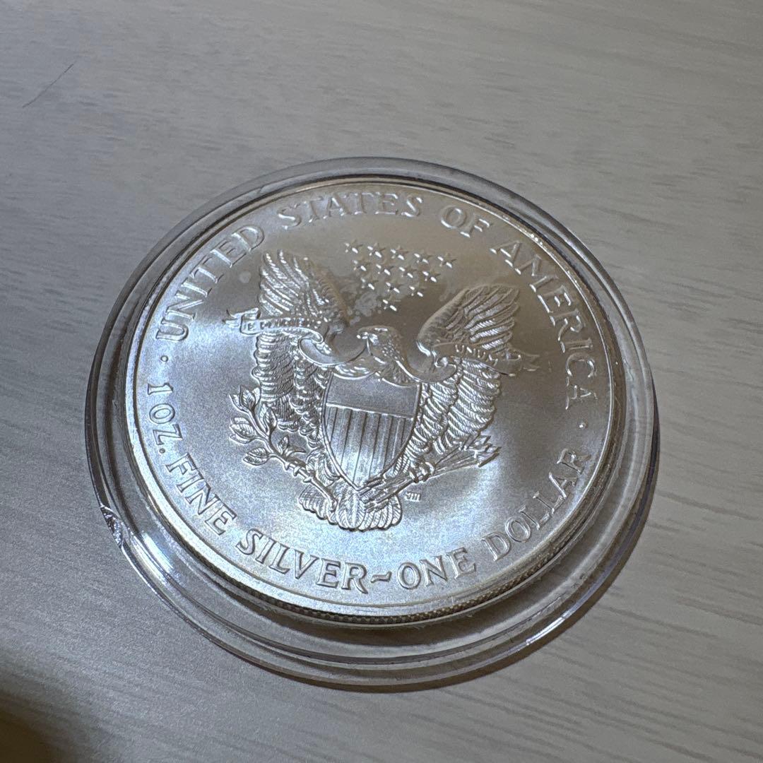 レア】純銀1ドル記念硬貨2000年アメリカンイーグルシルバー1オンス