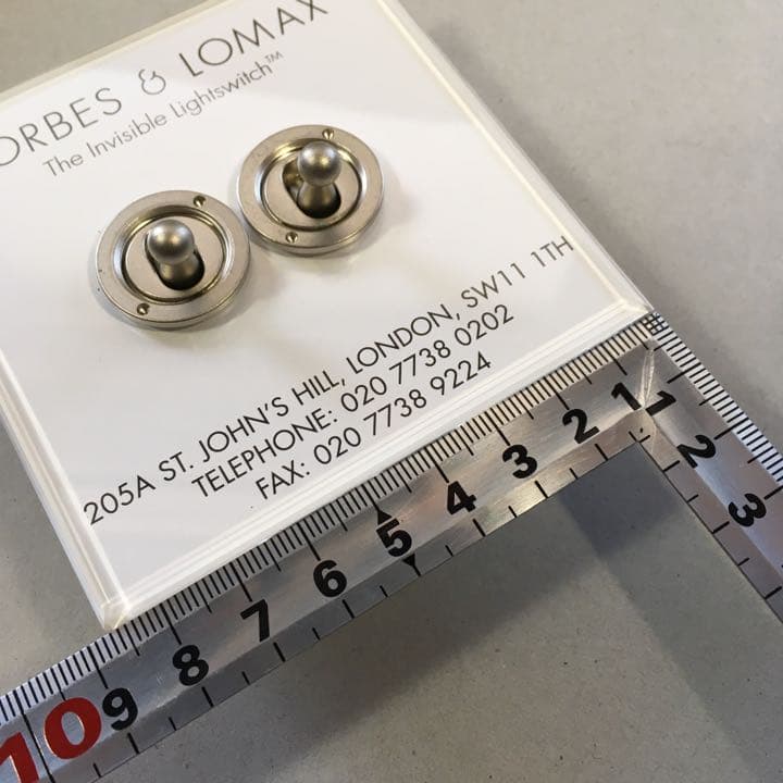 FORBES&LOMAX 2スイッチ付 イギリス製