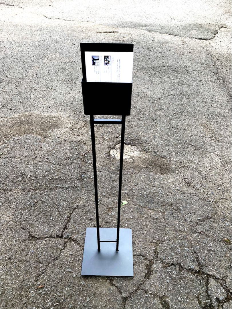 23新作　A-stand  アイアン　A6チラシ入れ