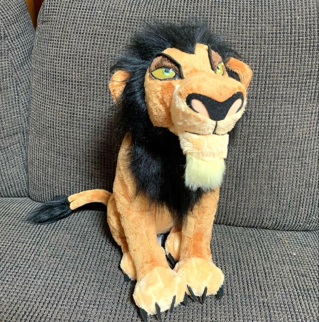 希少 レア ライオンキング ムファサ スカー ハイエナ ザズー ぬいぐるみ 新品