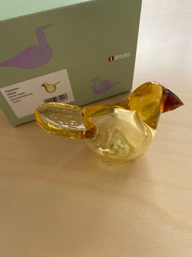 イッタラ　バード バイ トイッカ シエッポ　レモン　コッパー