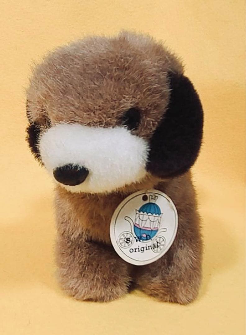 80年代製s.w.d犬ぬいぐるみワンコ楽しい夢のファンタジー昭和レトロ