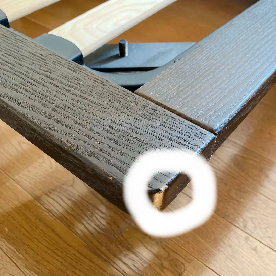無印良品　ベッドフレーム　ウォールナット？　シングル　MUJI