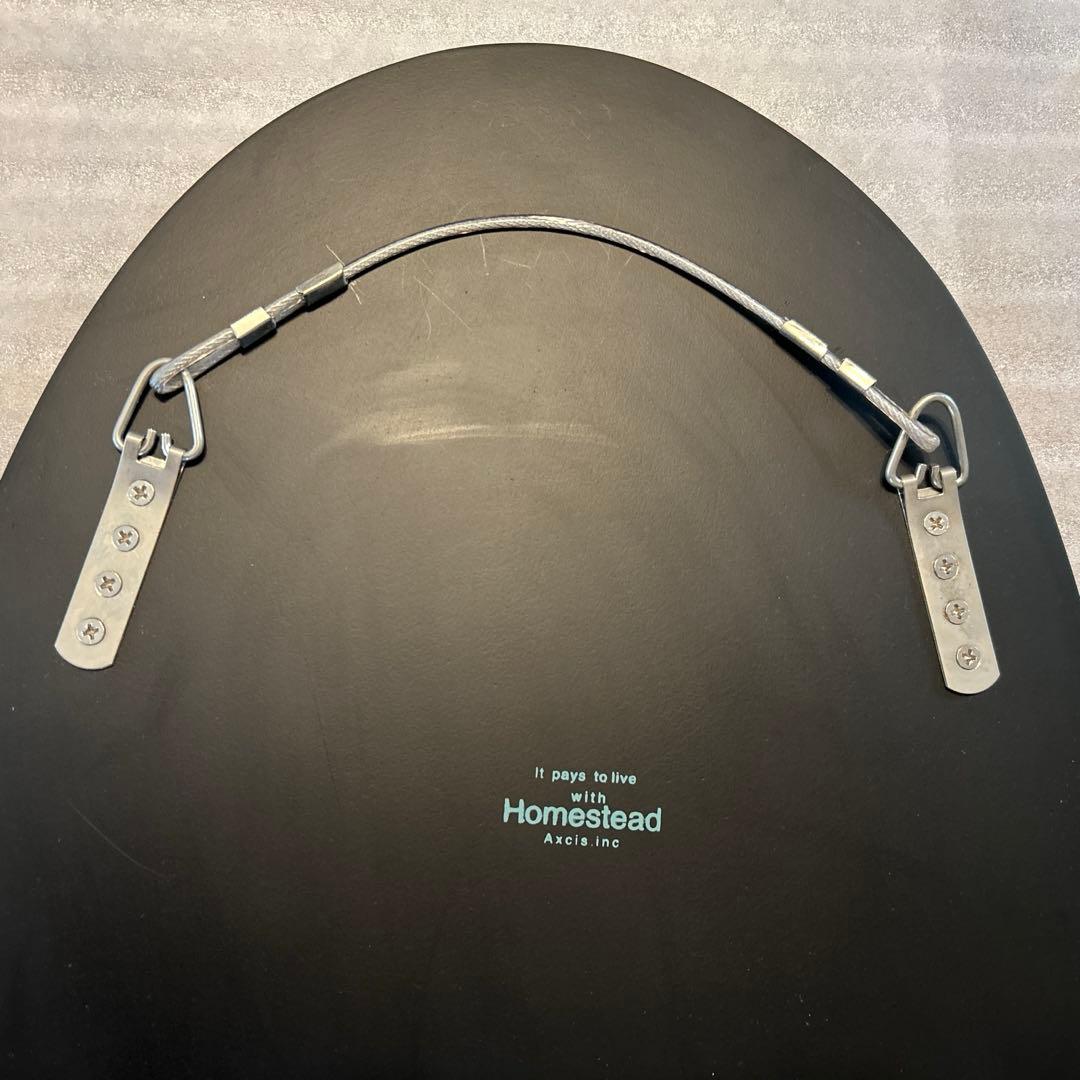 stead オーバルミラー　アンティークミラー