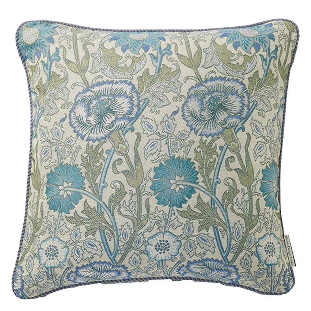 新品　モリスデザインスタジオ ジャカード織　クッションカバー　2点