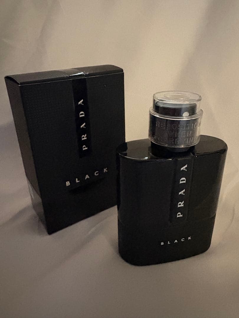 【残量約9割・箱付】プラダ ルナロッサ ブラック EDP 100ml 香水