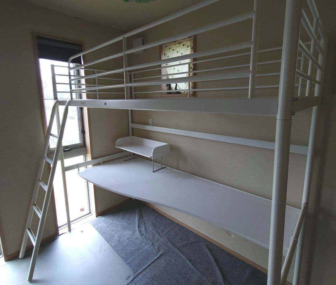 引取限定】IKEA ロフトベッド TROMSO 中古 - メルカリ