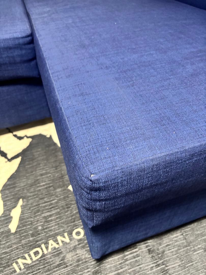 (9月27日まで出品)IKEA フリーヘーテン/ソファベッド/L字ソファ