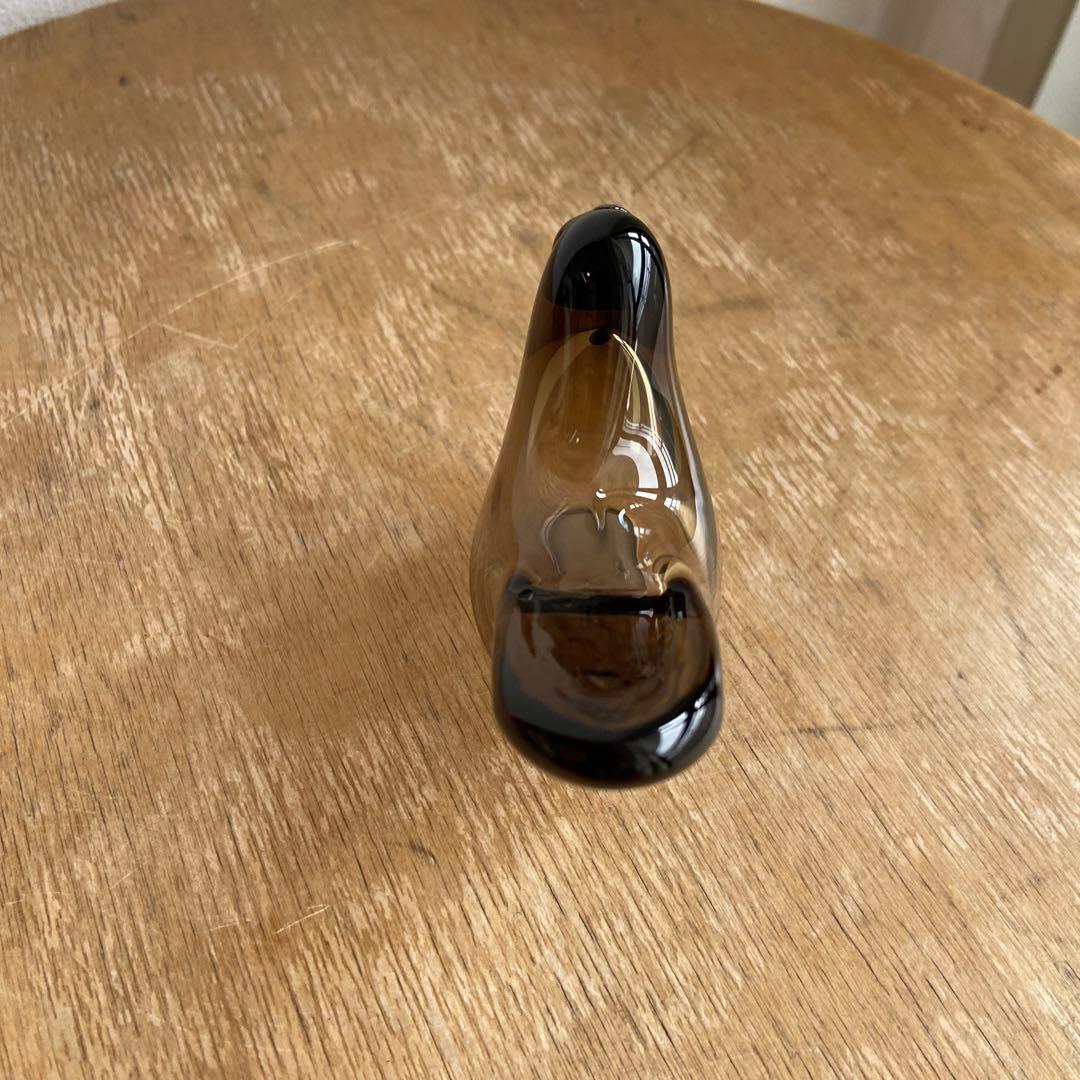 表参道限定　イッタラ　シエッポ　リネン　ブラック　ガラスバード　　scope