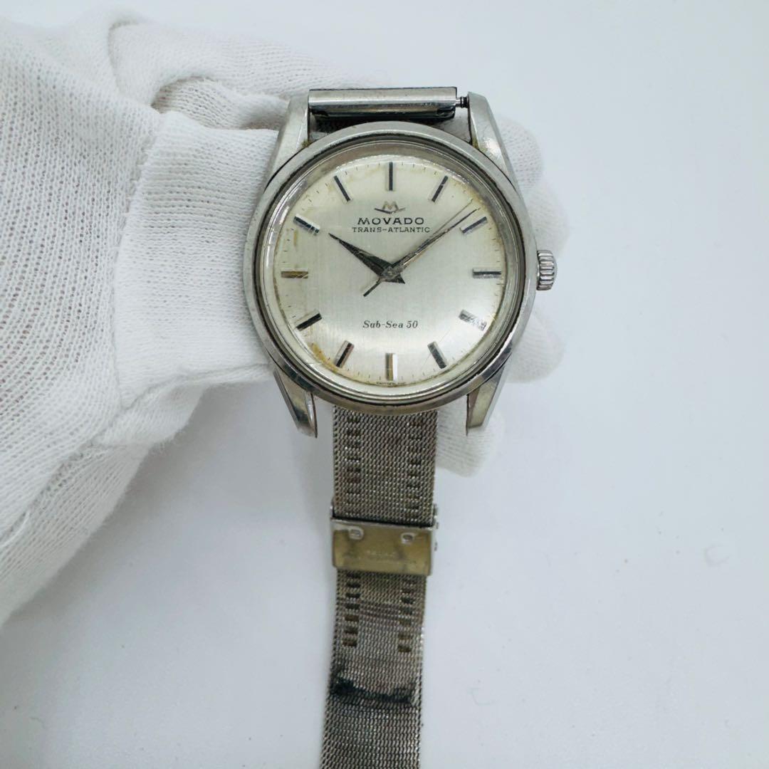 ✨MOVADO✨モバード✨TRANSATLANTIC✨Sub-Sea50✨腕時計