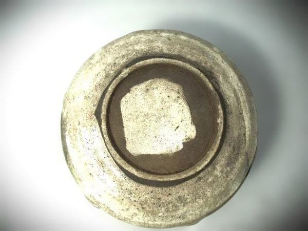 古織部 松竹梅 草花文 六角 染付 亀甲 鉢 明治初期 直し 時代物 骨董