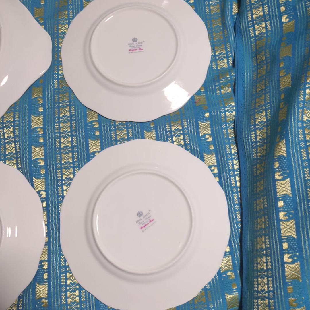 【希少】ロイヤルアルバート ブライトンローズ デザート　プレートセット