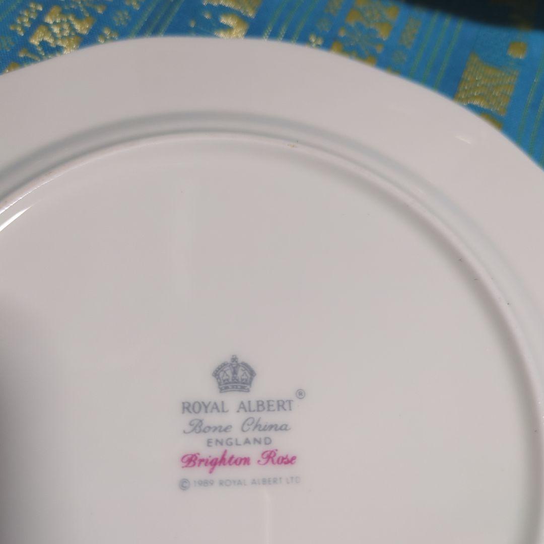 【希少】ロイヤルアルバート ブライトンローズ デザート　プレートセット