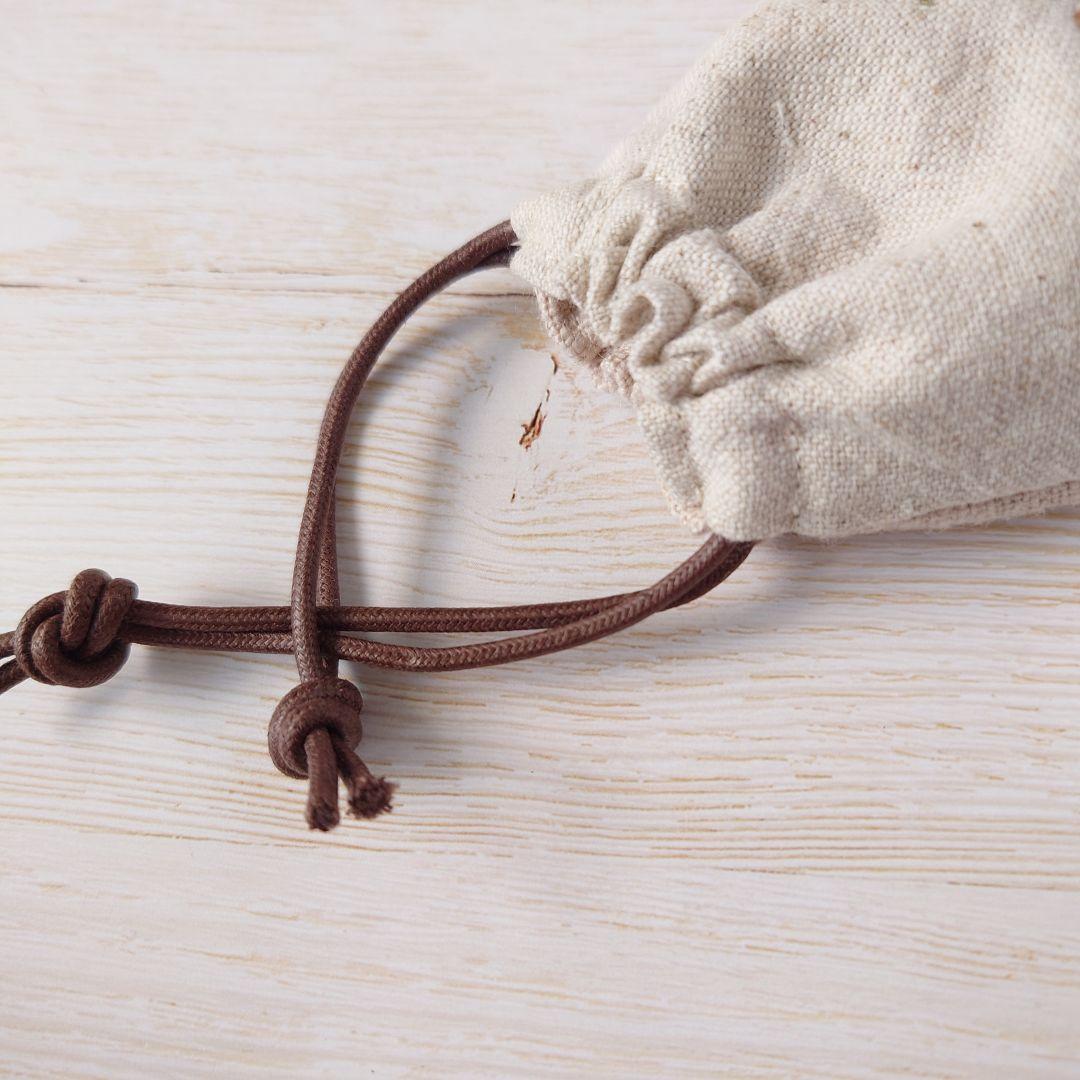 ちっちゃな巾着サシェ/詰替えタイプ【どんぐり帽子のりす君の秋の味覚】