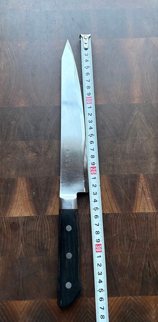 堺孝行 切付 牛刀 240mm 8寸 包丁 洋包丁 炭素鋼 研ぎ済み - メルカリ