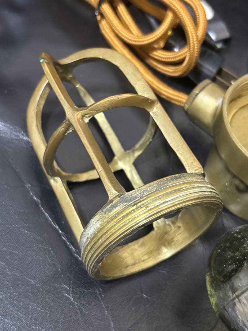 西洋 アンティーク 真鍮 船舶照明 マリンランプ