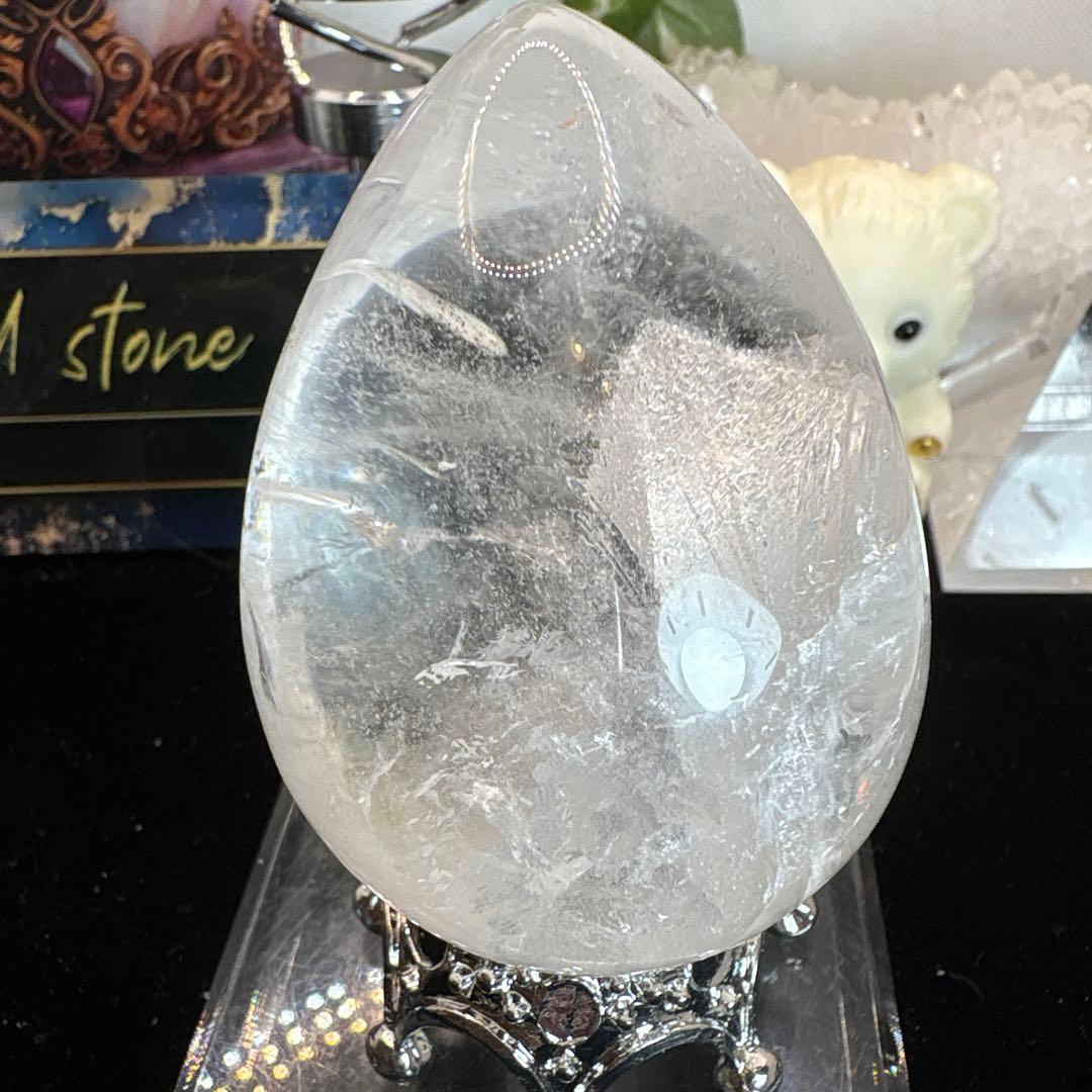 レア♡水晶Bigたまごちゃん♡クォーツインクォーツ♡No.1797