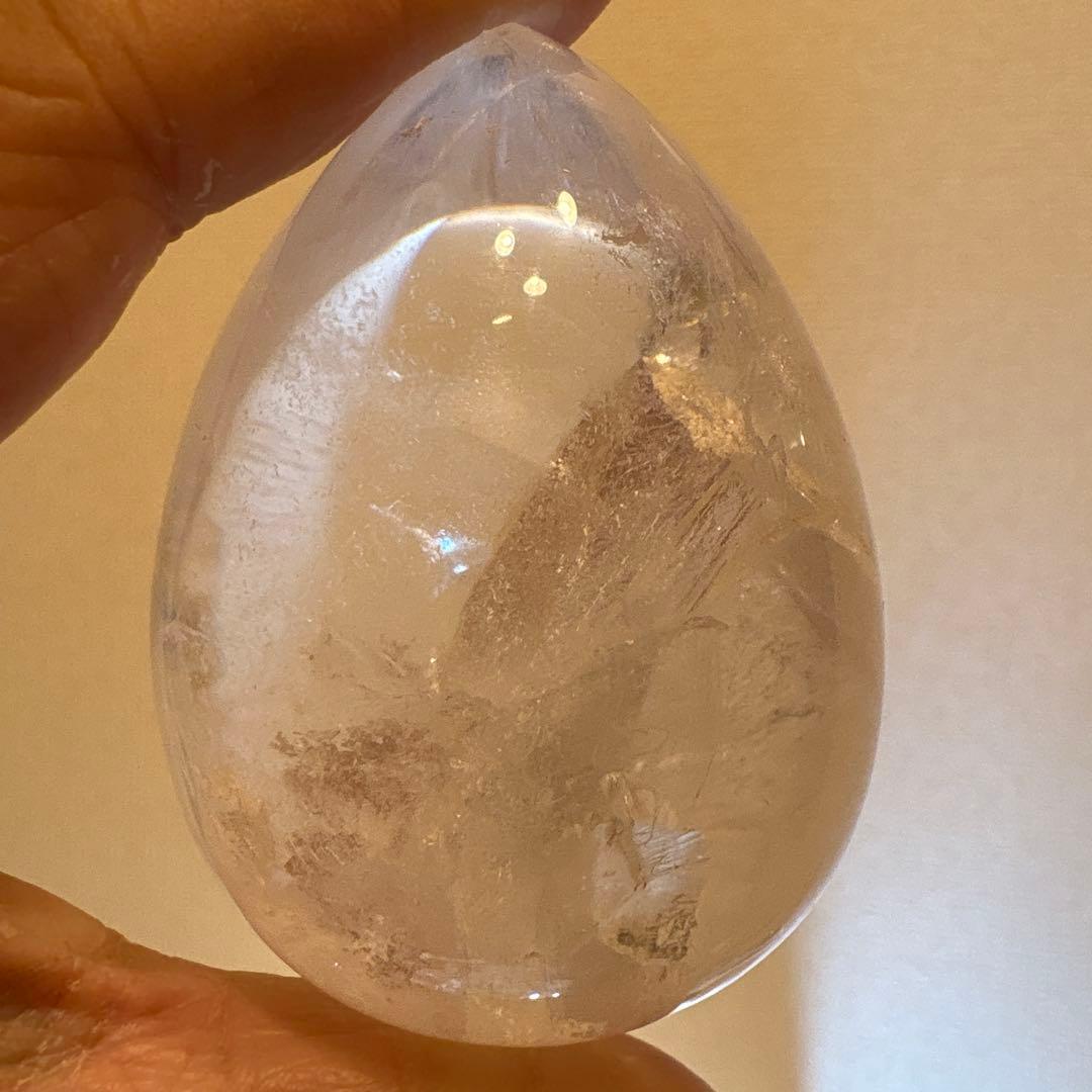 レア♡水晶Bigたまごちゃん♡クォーツインクォーツ♡No.1797