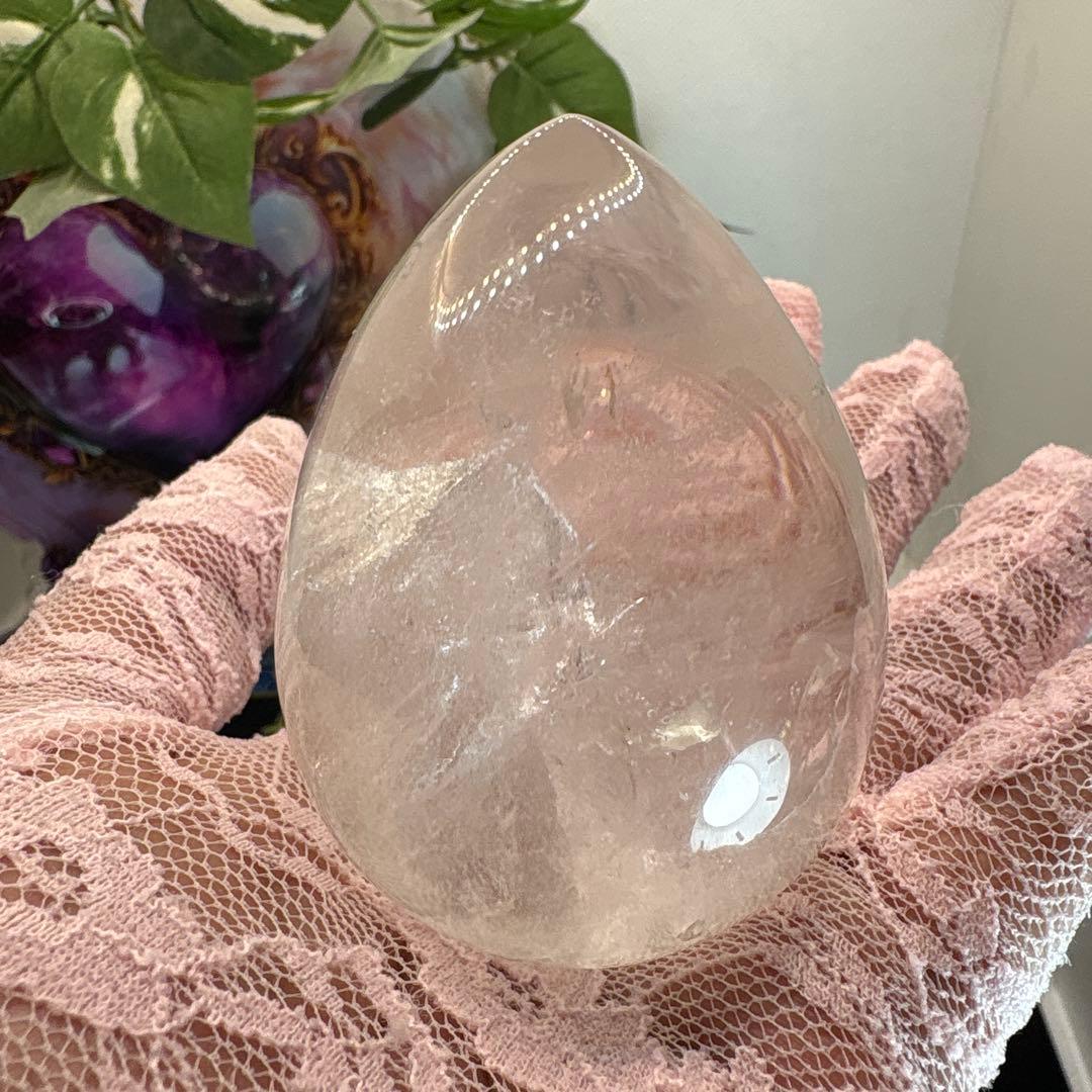 レア♡水晶Bigたまごちゃん♡クォーツインクォーツ♡No.1797