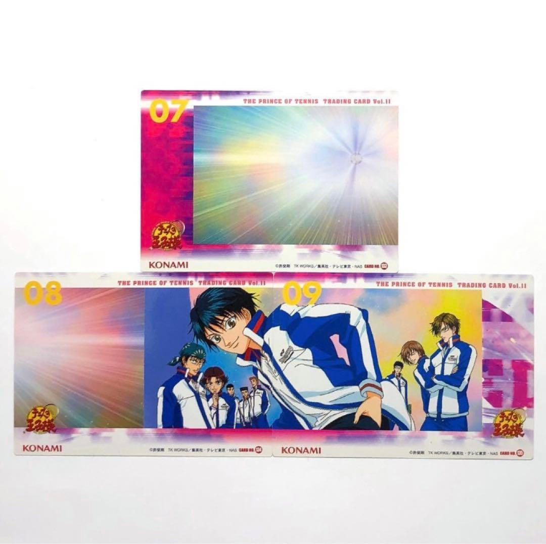 青学】テニスの王子様 越前リョーマ 手塚 不二他 カードセット OP