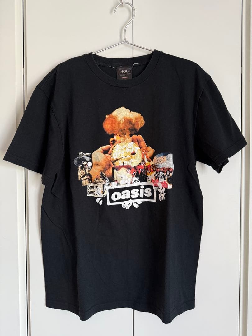 Oasis dig out your soul Tシャツ L 黒 バンド