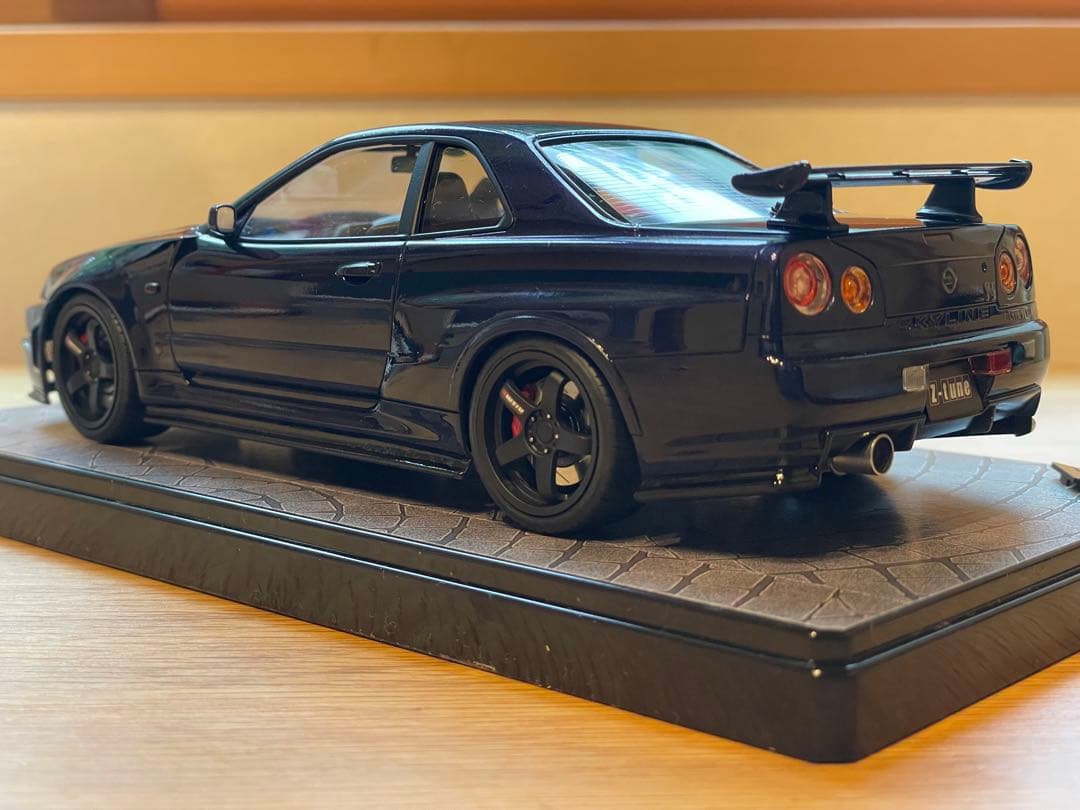 TAMIYA製NISMO R34 GTR Z-tune 完成品