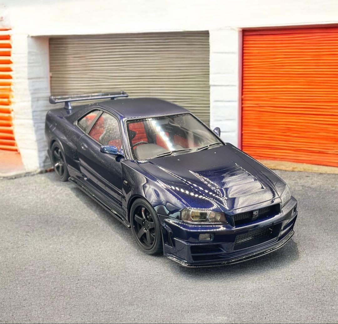 TAMIYA製NISMO R34 GTR Z-tune 完成品