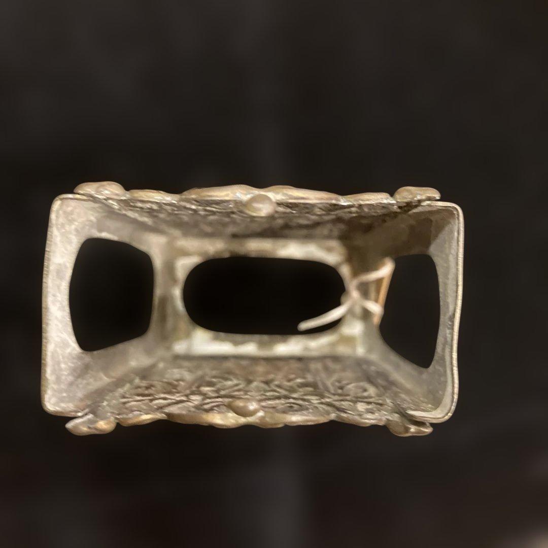 1930年代イギリス製真鍮のマッチ箱ケース