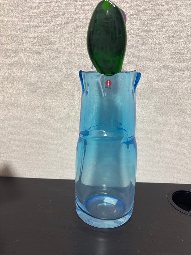 匿名　ポムポム　オイバトイッカPampula vase 290mmスカイブルー