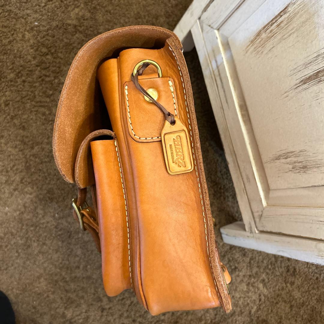 HERZヘルツ　ダブルポケットスタンダード3wayバッグ