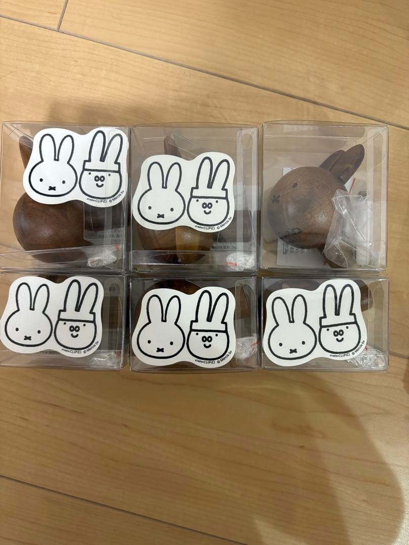 ミッフィー studio CLIP ウォールフック6個セット - メルカリ