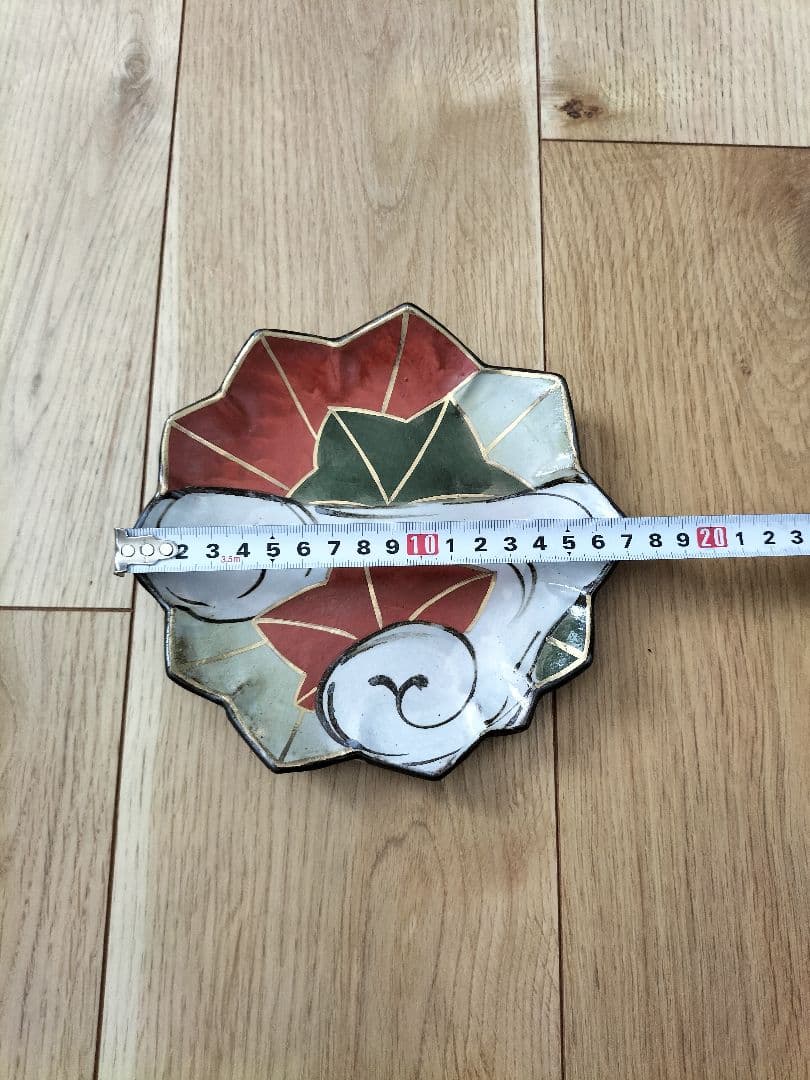 京焼 清水焼 乾山写し竜田川図向付 6枚セット 新品未使用