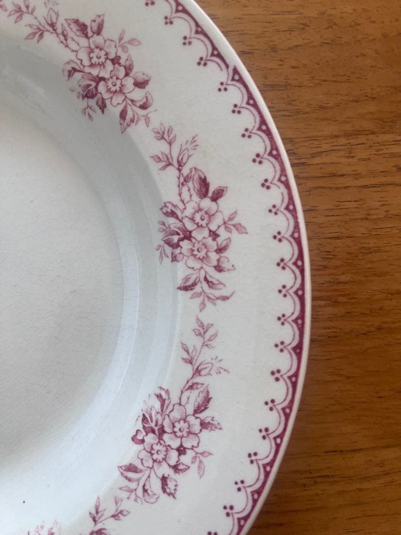 フランス　アンティーク　プレート　ジアン