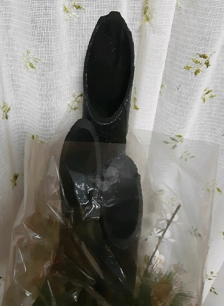 竹炭お正月飾り