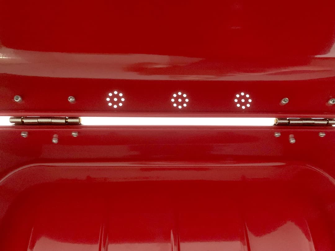 Wesco Grandy ブレッドボックス　赤