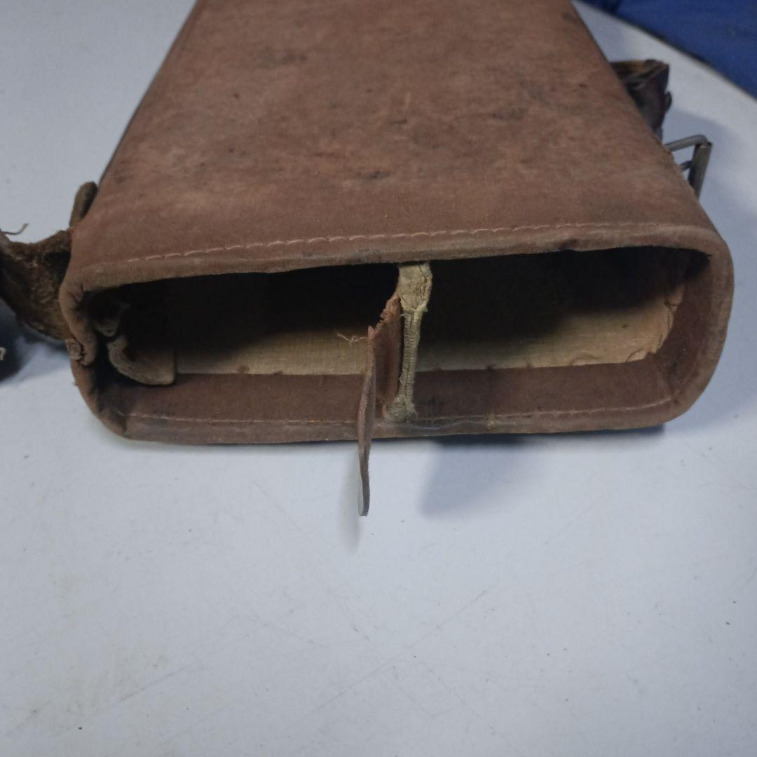 4608)とても古い　布張りのガンケース　詳細不明