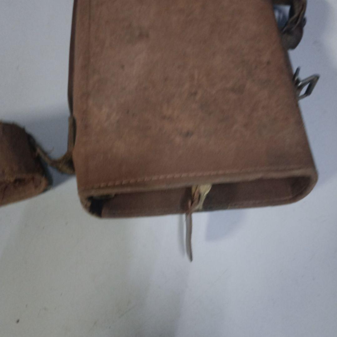 4608)とても古い　布張りのガンケース　詳細不明