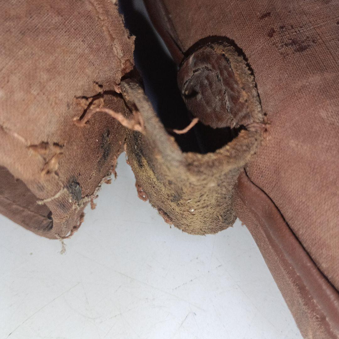 4608)とても古い　布張りのガンケース　詳細不明