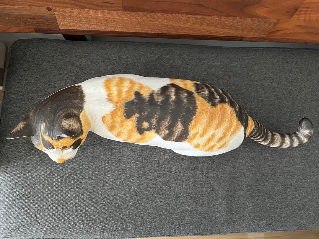 張り子 猫 宮地乃梨子