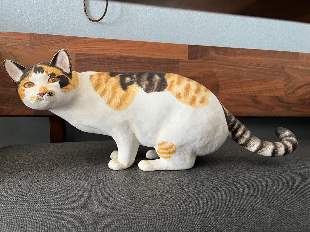 張り子 猫 宮地乃梨子