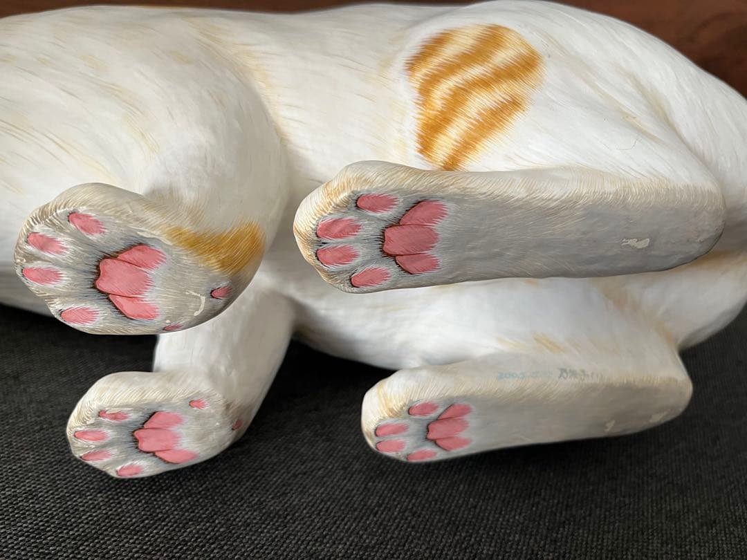 張り子 猫 宮地乃梨子