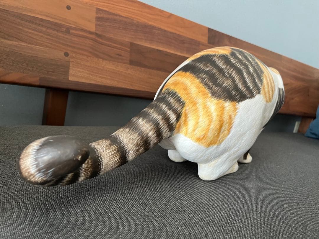 張り子 猫 宮地乃梨子