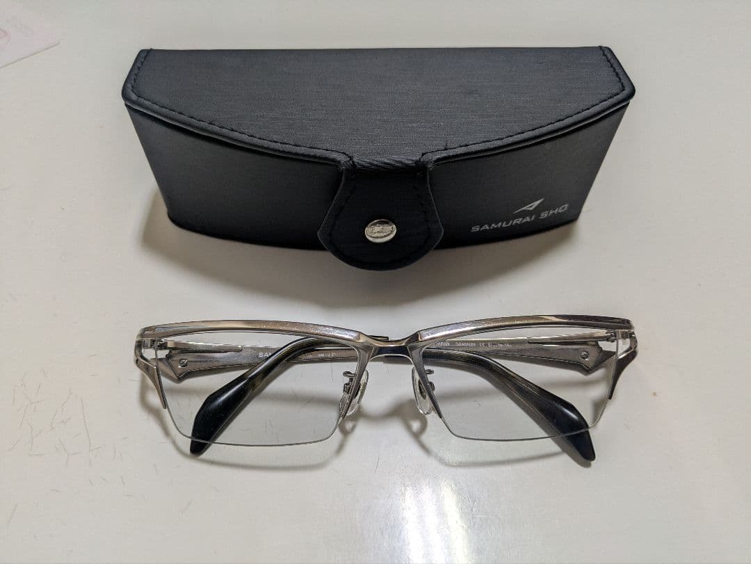 SAMURAI SHO チタン メガネ ケース付き