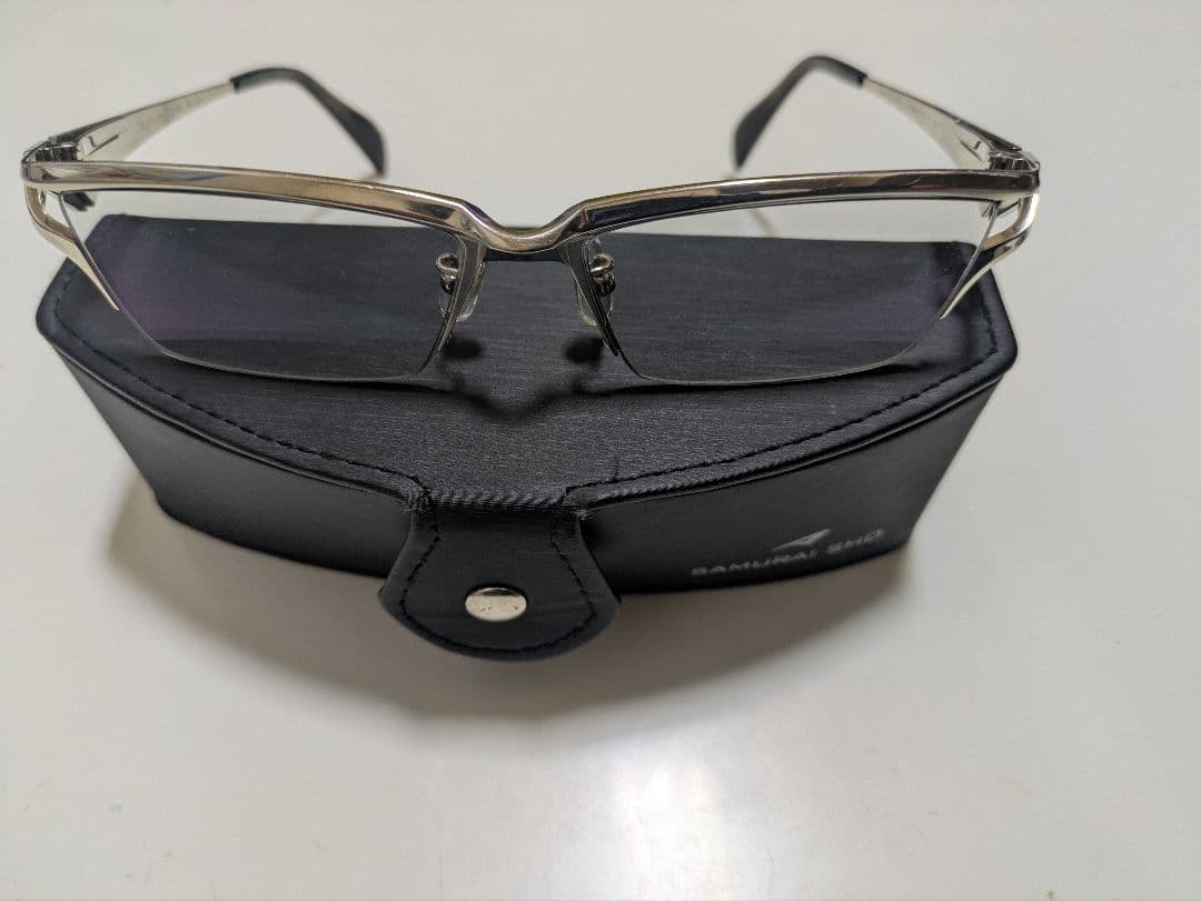 SAMURAI SHO チタン メガネ ケース付き