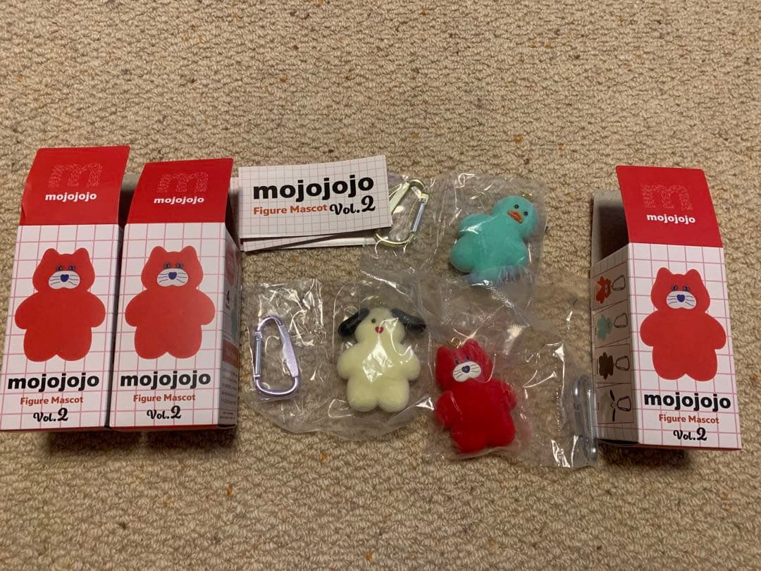 新品】mojojojo マスコットキーホルダー Vol.2 3個セット - メルカリ