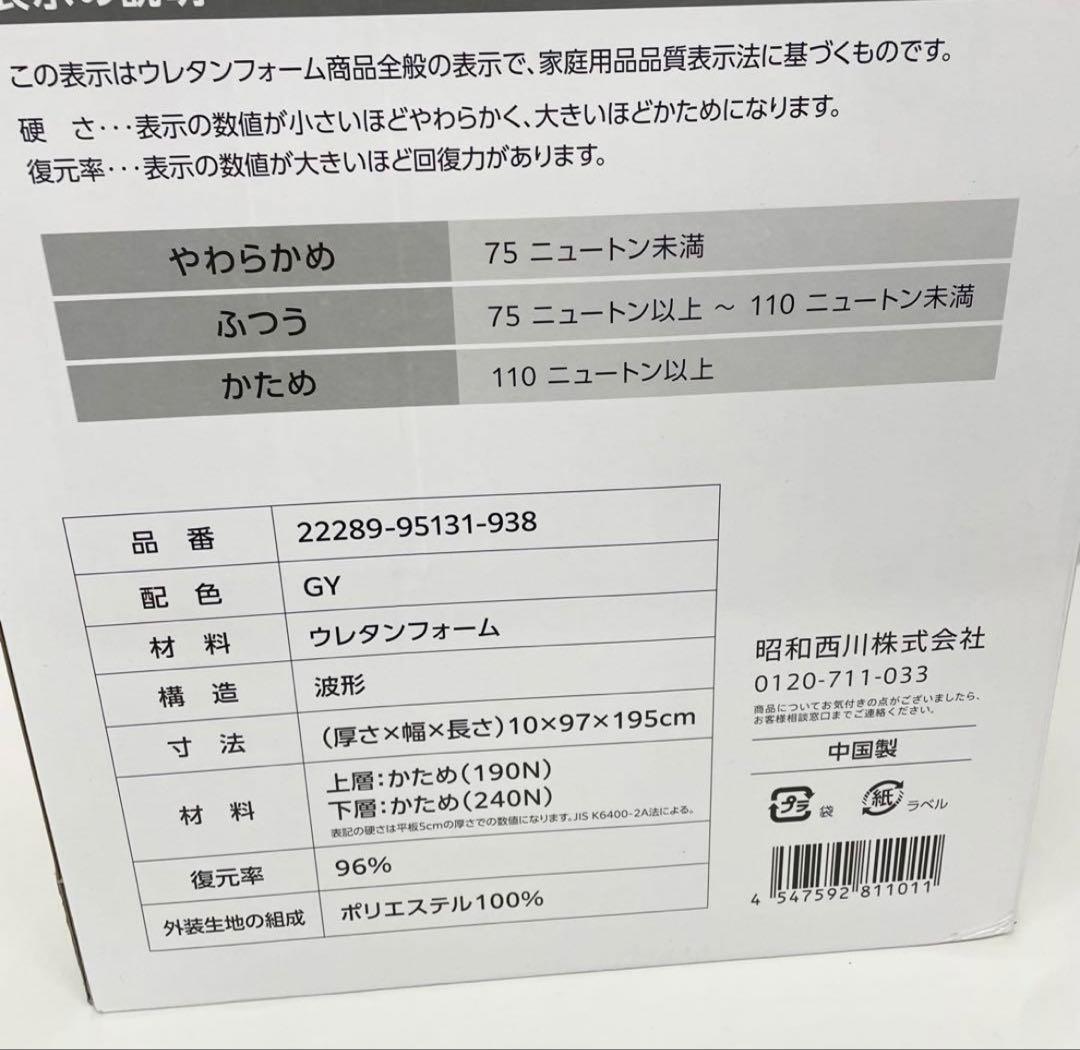 昭和西川 Body Rest DX シングル 高反発極厚 マットレス