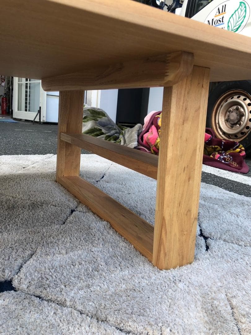 【福岡市限定】座卓 ニトリ アケビ NA135 センターテーブル