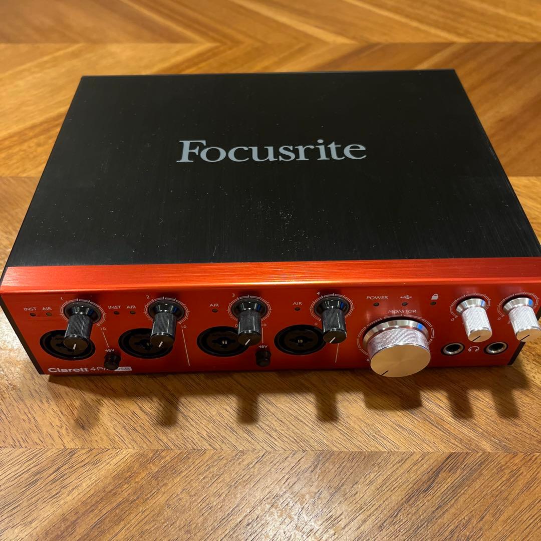 【美品】Focusrite Clarett 4pre USB