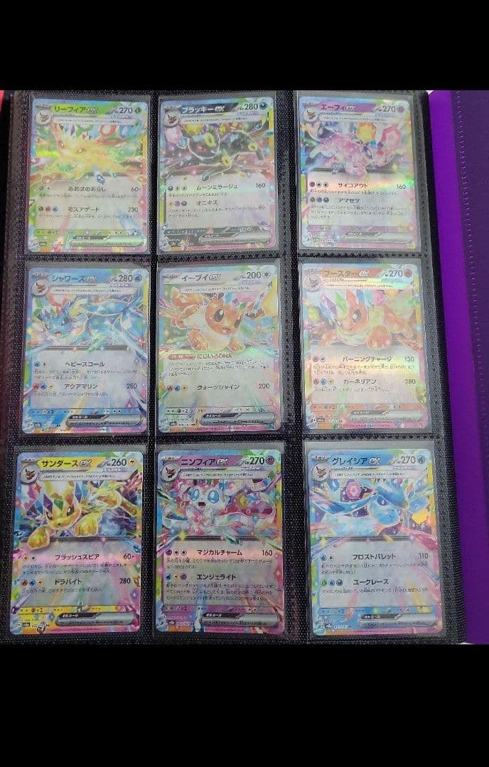 テラスタルフェスex ブイズRR 9種コンプリート - メルカリ